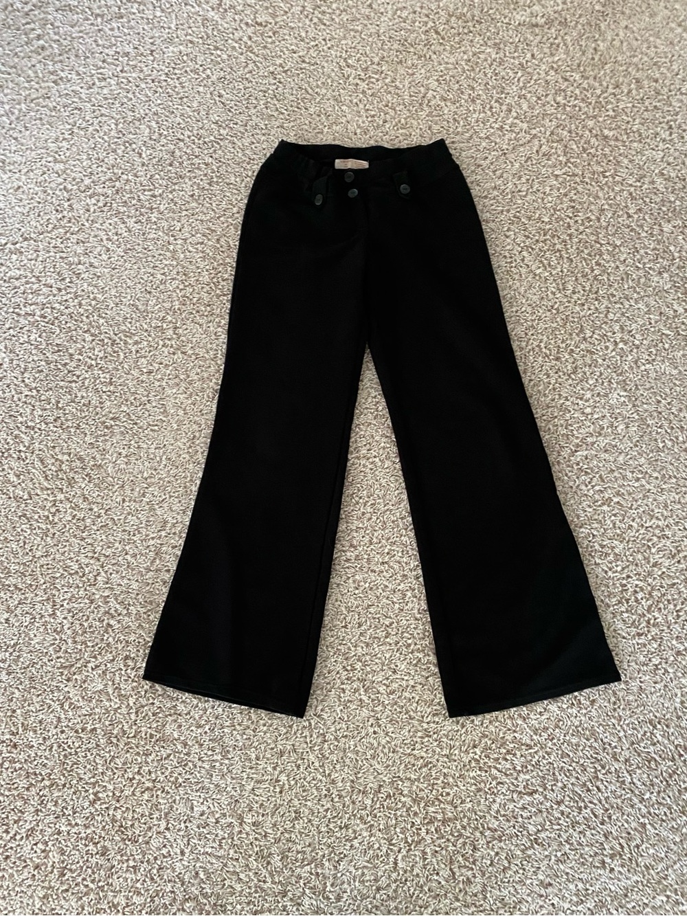 No Boundaries Black Buttoned Trousers